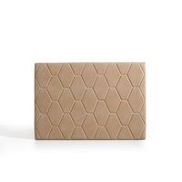 cabecero agata para cama de 110 de tela camel 115x115x8 matris