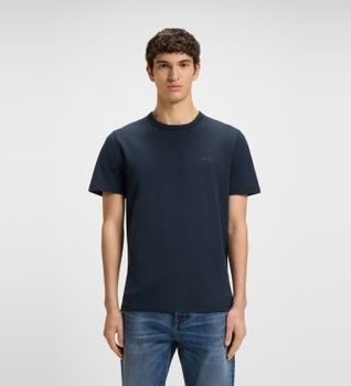 BOSS para hombre. 50508243 Camiseta Tegood marino (S), Casual, Algodón, Manga corta