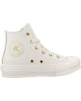 de converse zapatillas nino modelo chuck taylor all star eva lift color egret