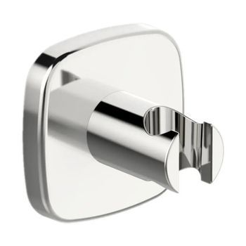 Soporte De Pared Redondo Hansa Hansaliving 4444 Roseta Soft Edge, Cromado, 44440193