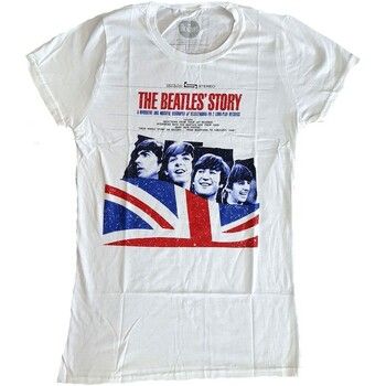 The Beatles Camiseta manga larga Story para mujer