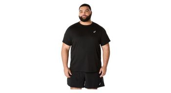 Maillot de manga corta asics core negro hombre