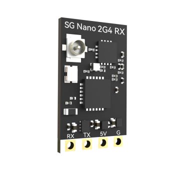 RunCam SkyGuy Nano 2.4GHz ExpressLRS ELRS 100mW IPEX1 receptor para drones de carreras FPV avión RC