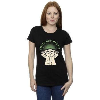 Disney Camiseta The Mandalorian Small But Mighty para mujer