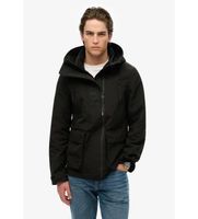 superdry para hombre m5012104a chaqueta cortavientos ultimate negro m casual poliester reciclado sostenible