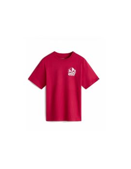 Camiseta Vans Mister Sinister Ss Niño Rojo