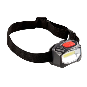 Linterna Led de Cabeza Alta Potencia Korpass - 100.000 horas de duración - x3 Pilas AAA Incluidas