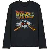 back to the future camiseta manga larga tv35302 para mujer