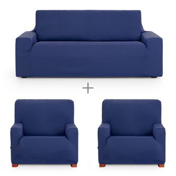 Fundas De Sofa Mod/7 Elastica Ulises 3-1-1 Pl. C/3