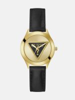 reloj analogico de piel autentica