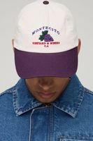 gorra con bordado montecito purple