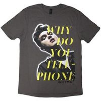 morrissey camiseta why do you telephoner para mujer