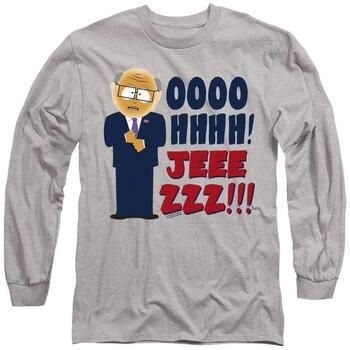 South Park Camiseta manga larga Oh Jeez para mujer