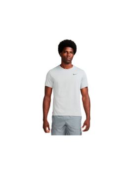 Camiseta de Running Nike Miler Dri-Fit Uv Short-Sleeve Hombre Negro/Gris