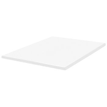 Cubrecolchón De Espuma 180 X 200 Cm Blanco Calm
