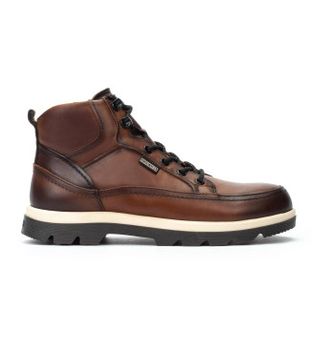 Pikolinos para hombre. M3M-8107C1 Botines de Piel Vigo marrón (41), Plano, Cremallera, Casual