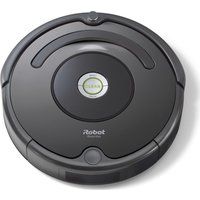 irobot roomba 676 robot vacuum cleaner - black  charcoal black