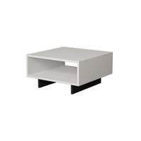 mesa de centro  blanco 60 x 60 x 32 cm