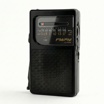 SODANY Radio Portátil Transistor FM/AM Gran Recepción con Altavoz Integrado Toma Auriculares y Antena para Emergencias