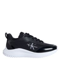 calvin klein zapatilla runner de mujer negras yw0yw01442-beh