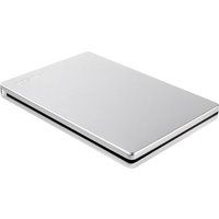 canvio slim external hard drive - 1 tb silver silver