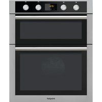 hotpoint class 4 du4841jcix electric double oven - stainless steel stainless steel