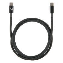 Mobilis 001389 cable USB USB 2.0 1 m USB C 0,48 Gbit/s 100 W Negro