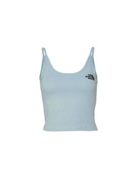 Camiseta de tirantes The North Face Crop Tank W Beta blue