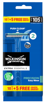 Wilkinson Sword Extra 2 Precision 10 uds + 5 maquinillas de afeitar desechables