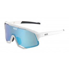 Kask Koo Gafas Demos Blancas - Lente Turquesa