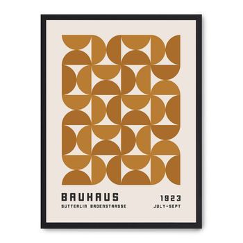 Cuadro Bauhaus Yellow Forms