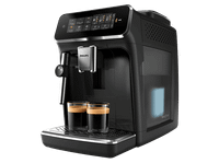 cafetera superautomatica - philips 3300 series ep332140 tecnologia aquaclean 2 tazas presion max 15 bar deposito de agua 18 l 1500 w negro