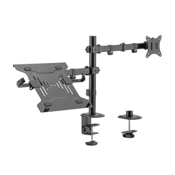 Aisens DTL32TSR-193 Soporte de Mesa para Portátil/Monitor/TV hasta 9Kg de 17-32 Negro