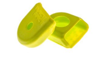 Race face protecciones crankarms de carbono boot pedal amarillo