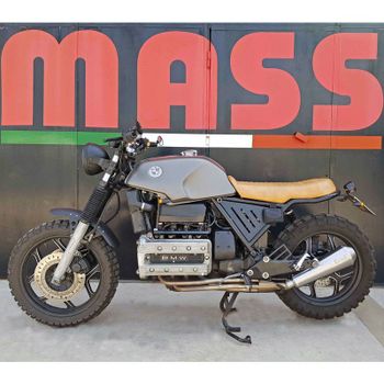 Silenciador de escape BMW K 100 Mass Cafe Racer kit 4-1