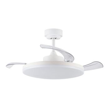 Ventilador led con aspas retráctiles stroll cct dim (33w)