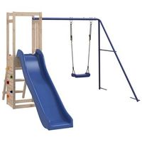 parque infantil de exterior madera maciza de pino vidaxl