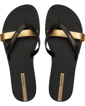 de IPANEMA CHANCLAS IPANEMA W KIREI 81805 NEGRAS Y DORADAS PARA MUJER AT156