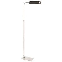 lampara de pie moderna base de metal interruptor de encendidoapagado regulacion de altura estilo glamuroso plateado derwent