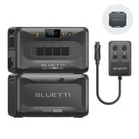 bluetti apex 300 y b500k y hub d1 estacion de energia portatil 78848wh lfp capacidad ampliada respaldo en el hogar y uso off-grid