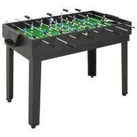 mesa multijuegos 15 en 1 negro 121x61x82 cm