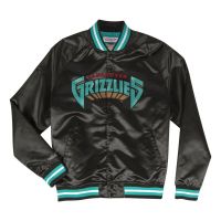 chaqueta vancouver grizzlies lightweight satin - mitchell and ness
