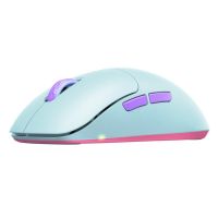 raton cherry xtrfy m8 wireless 26000 dpi rf wireless mint frosty mint