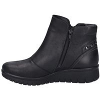 josef seibel botines botin impermeable calais-95 piel negra para mujer