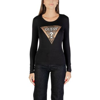 Guess Camiseta manga larga LS CN LEO TRIANGLE TEE W5BI75 J1314 para mujer
