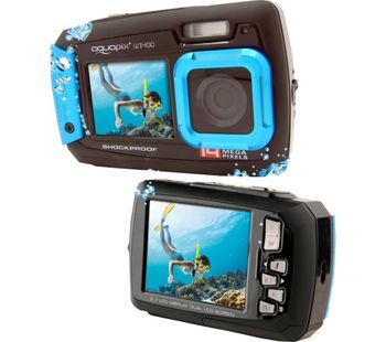AQUAPIX Easypix W1400 Compact Camera - Blue, Blue