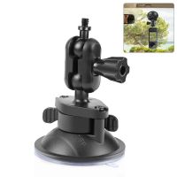 puluz brazo magico con ventosa y montura de tornillo de 14 de pulgada para insta360 x6 x5 x4 x3goprodji accesorios para camara de accion soporte con ventosa