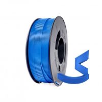 winkle bobina de filamento pla hd 175mm 1kg azul pacifico