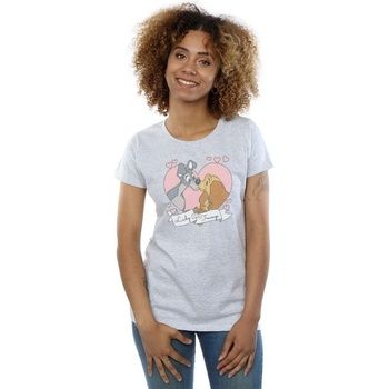 Disney Camiseta Lady And The Tramp para mujer