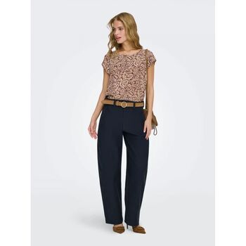 Only Pantalones 15371522 CLAIR MW BARREL-NIGHT SKY para mujer
